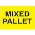 Box Partners 2 x 3 in. Mixed Pallet LabelsFluorescent Yellow DL1622